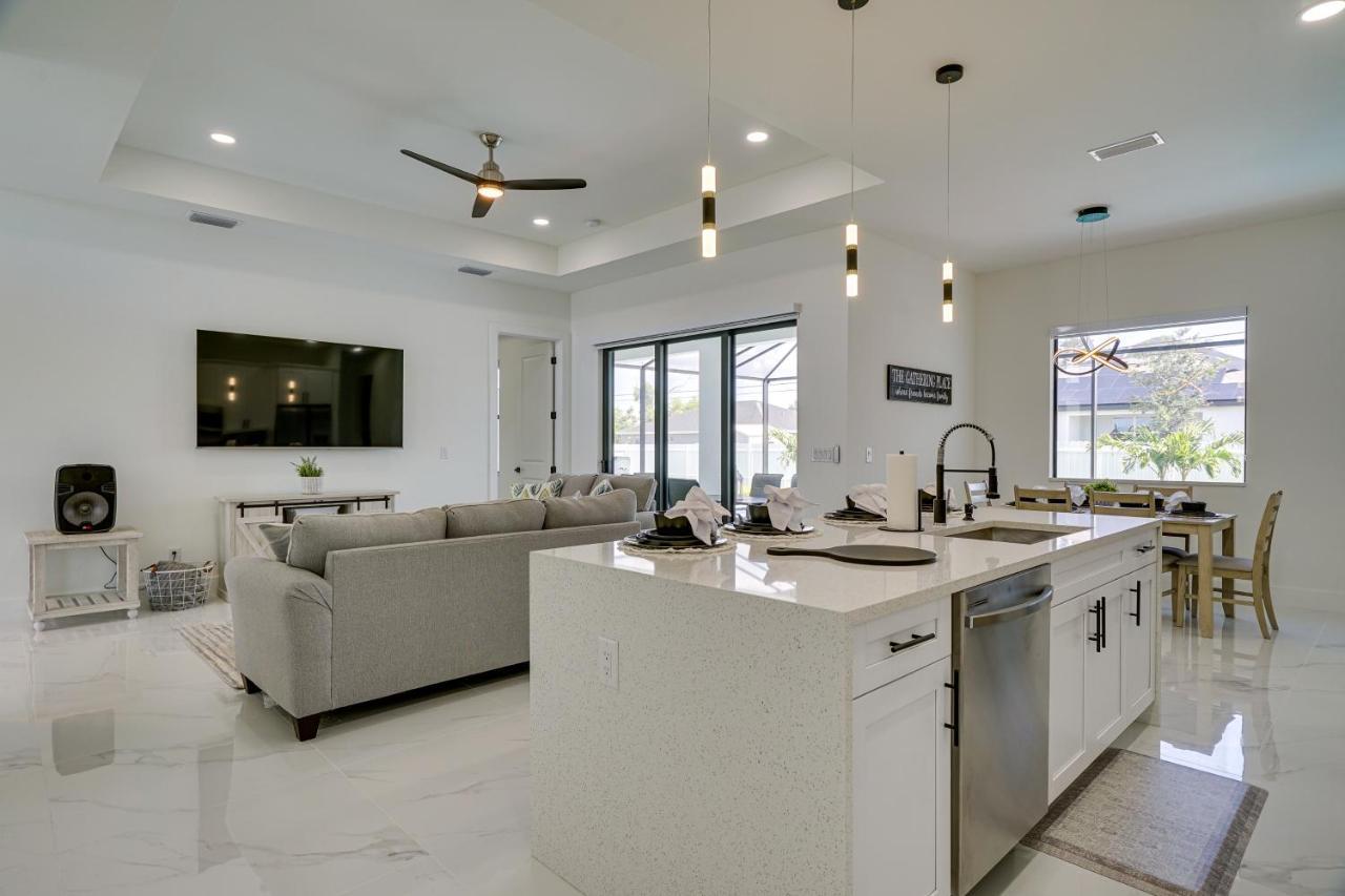 Cape Coral Escape Furnished Lanai And Private Pool! Villa Luaran gambar