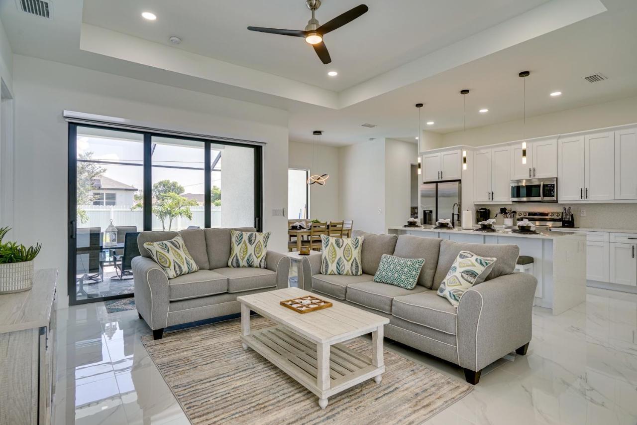 Cape Coral Escape Furnished Lanai And Private Pool! Villa Luaran gambar