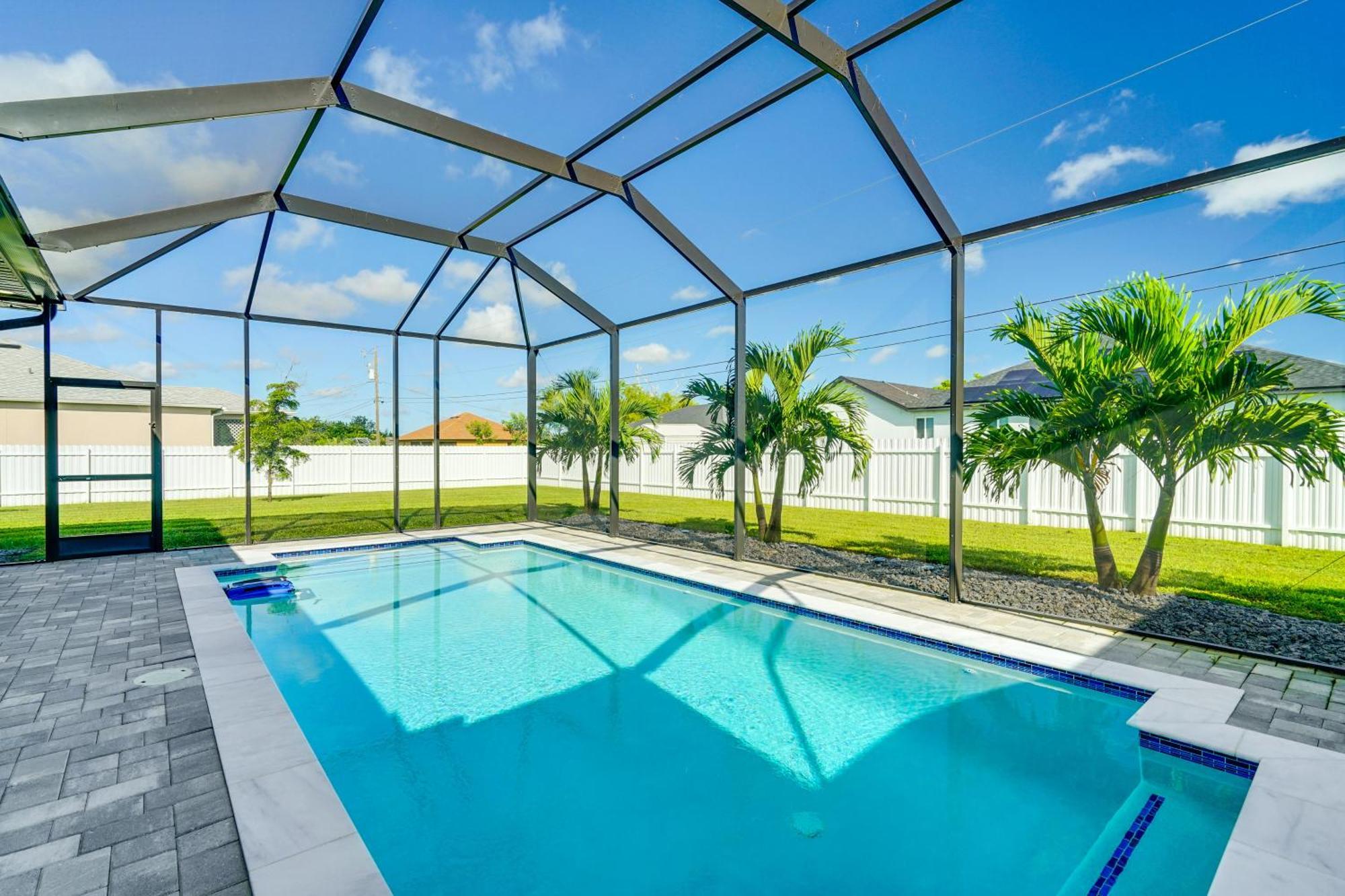 Cape Coral Escape Furnished Lanai And Private Pool! Villa Luaran gambar