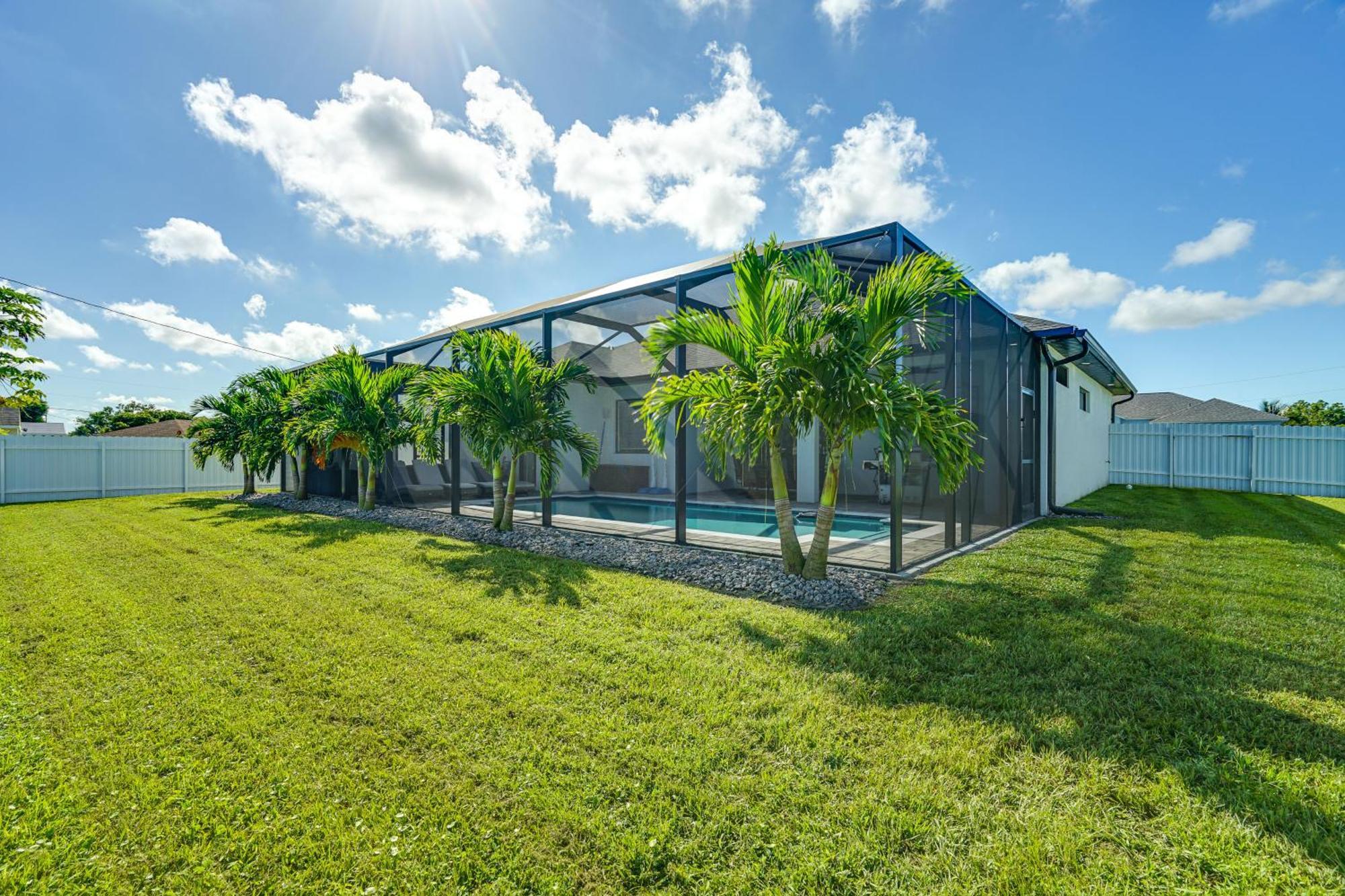 Cape Coral Escape Furnished Lanai And Private Pool! Villa Luaran gambar