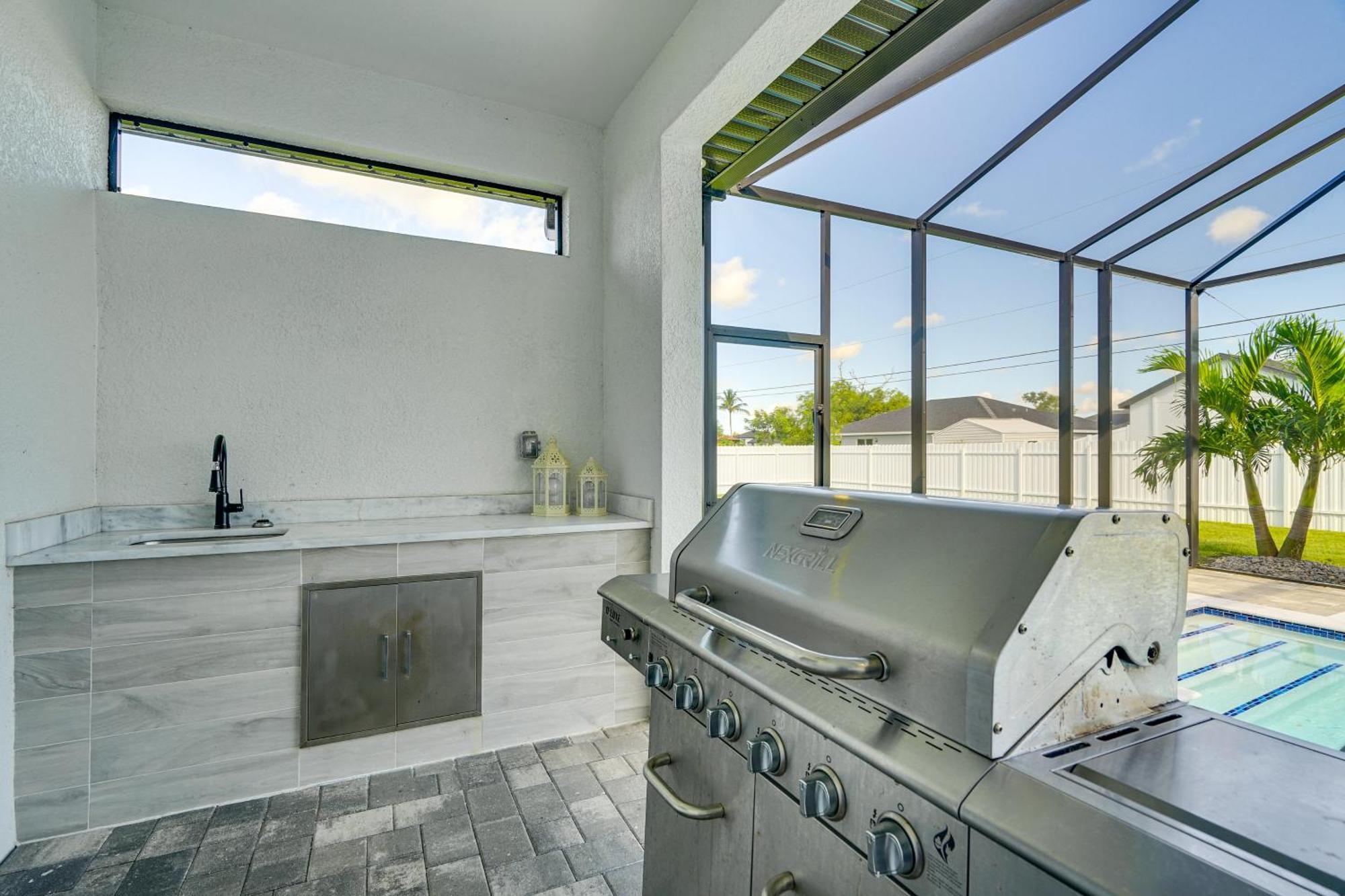 Cape Coral Escape Furnished Lanai And Private Pool! Villa Luaran gambar