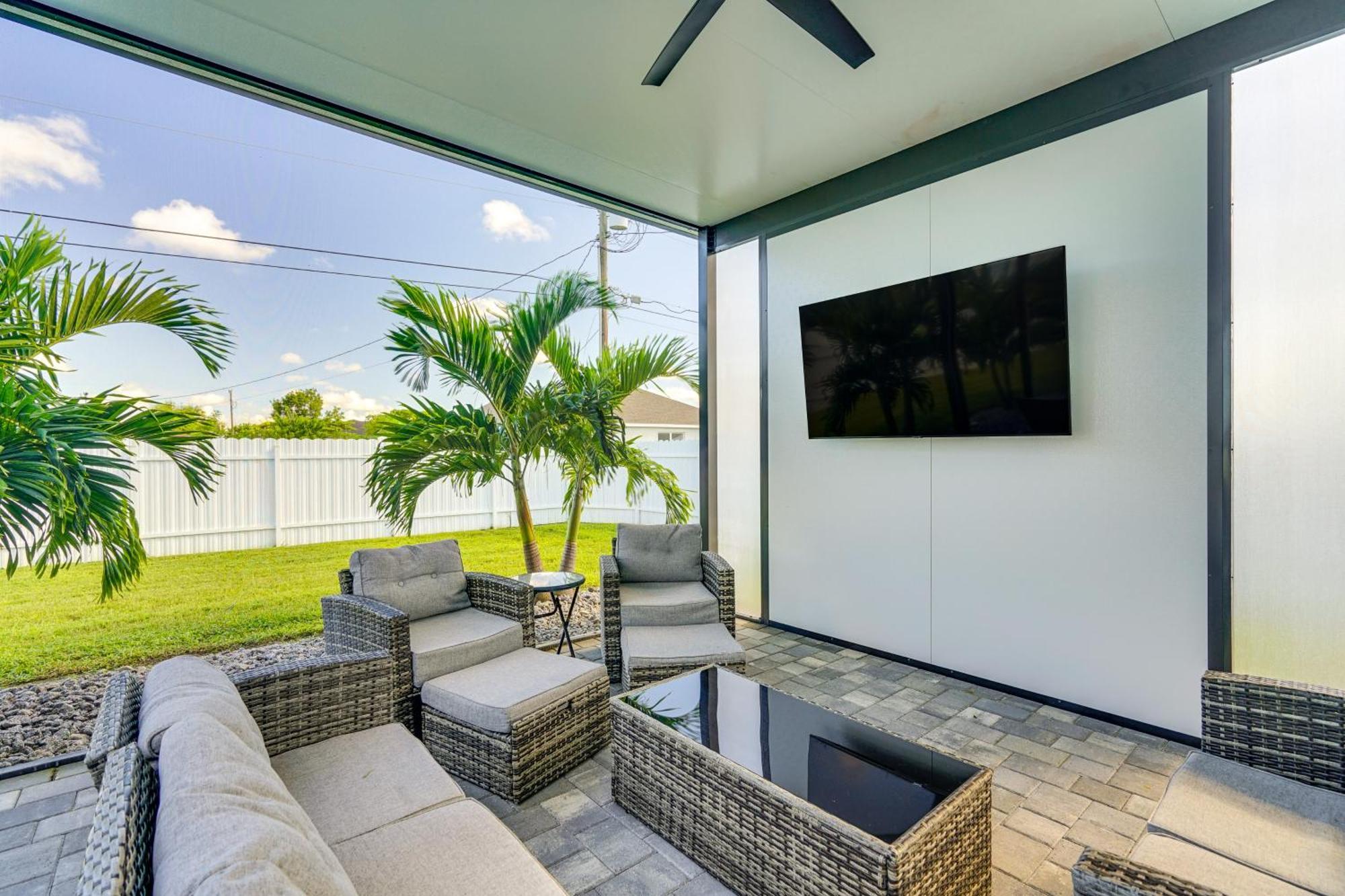 Cape Coral Escape Furnished Lanai And Private Pool! Villa Luaran gambar