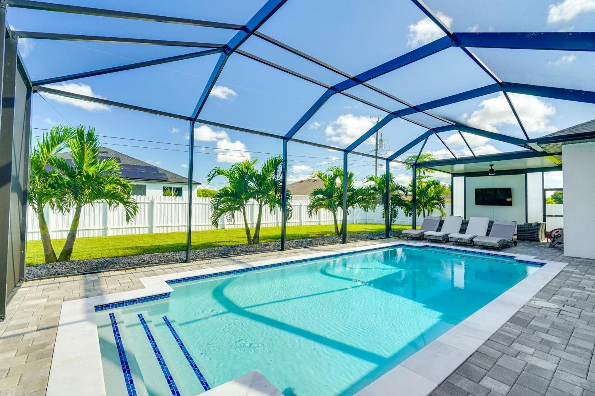 Cape Coral Escape Furnished Lanai And Private Pool! Villa Luaran gambar